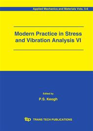 Modern Practice in Stress and Vibration Analysis VI