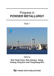 Progress in Powder Metallurgy