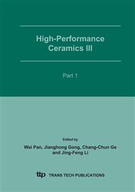 High-Performance Ceramics III