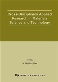 Cross-Disciplinary Applied Research in Materials Science and Technology