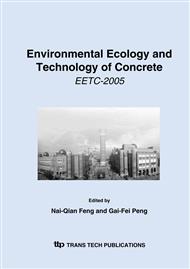 Environmental Ecology and Technology of Concrete