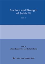 Fracture and Strength of Solids VI