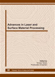 Advances in Laser and Surface Material Processing