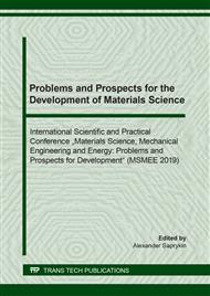 Problems and Prospects for the Development of Materials Science