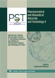 Pharmaceutical and Biomedical Materials and Technology II