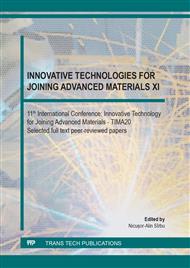 Innovative Technologies for Joining Advanced Materials XI