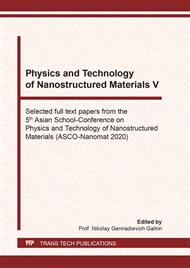 Physics and Technology of Nanostructured Materials V