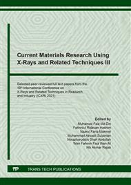 Current Materials Research Using X-Rays and Related Techniques III