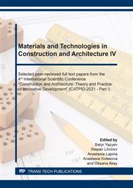 Materials and Technologies in Construction and Architecture IV