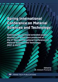 Spring International Conference on Material Sciences and Technology