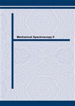 Mechanical Spectroscopy II