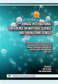 12th Annual International Conference on Material Science and Engineering (ICMSE)