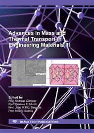 Advances in Mass and Thermal Transport in Engineering Materials III