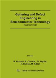 Gettering and Defect Engineering in Semiconductor Technology XI