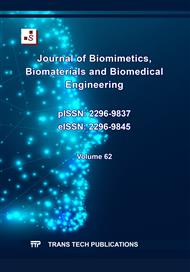 Journal of Biomimetics, Biomaterials and Biomedical Engineering Vol. 62