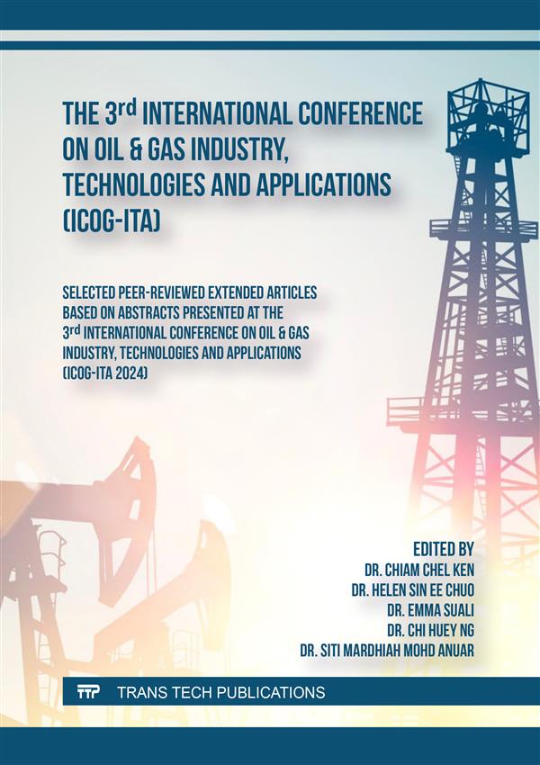 The 3rd International Conference on Oil & Gas Industry, Technologies and Applications (ICOG-ITA)