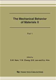 The Mechanical Behavior of Materials X