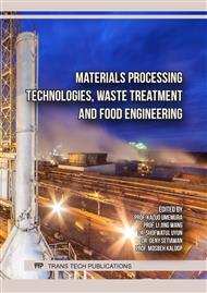 Materials Processing Technologies, Waste Treatment and Food Engineering