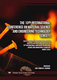 The 13th International Conference on Material Science and Engineering Technology (ICMSET)
