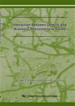 Interaction between Defects and Anelastic Phenomena in Solids