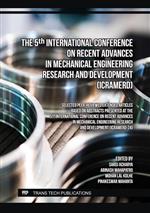 The 5th International Conference on Recent Advances in Mechanical Engineering Research and Development (ICRAMERD)