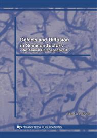 Defects and Diffusion in Semiconductors X