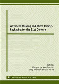 Advanced Welding and Micro Joining / Packaging for the 21st Century