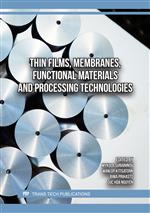 Thin Films, Membranes, Functional Materials and Processing Technologies
