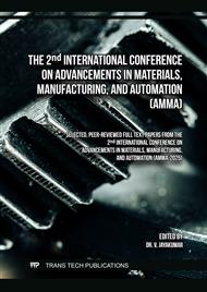 The 2nd International Conference on Advancements in Materials, Manufacturing, and Automation (AMMA)