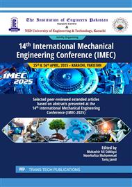 14th International Mechanical Engineering Conference (IMEC)