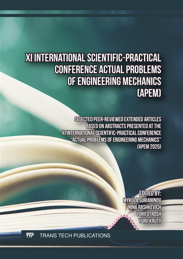 XI International Scientific-Practical Conference Actual Problems of Engineering Mechanics (APEM)