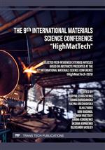 The 9th International Materials Science Conference "HighMatTech"