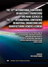 The 10th Int. Conf. on Materials Engineering and Nano Sciences & the 10th Int. Conf. on Material Engineering and Manufacturing (ICMENS & ICMEM)