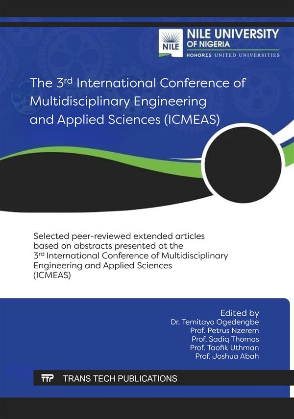 The 3rd International Conference of Multidisciplinary Engineering and Applied Sciences (ICMEAS)