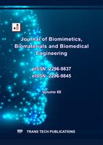 Journal of Biomimetics, Biomaterials and Biomedical Engineering Vol. 68