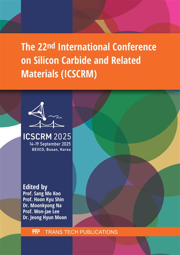 The 22nd International Conference on Silicon Carbide and Related Materials (ICSCRM)