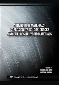Strength of Materials, Corrosion, Tribology, Cracks and Failures in Hybrid Materials