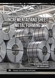 Incremental and Sheet Metal Forming