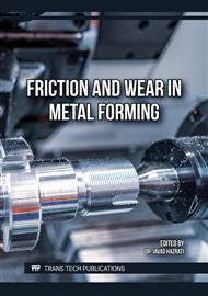 Friction and Wear in Metal Forming