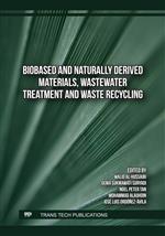 Biobased and Naturally Derived Materials, Wastewater Treatment and Waste Recycling