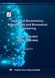 Journal of Biomimetics, Biomaterials and Biomedical Engineering Vol. 71