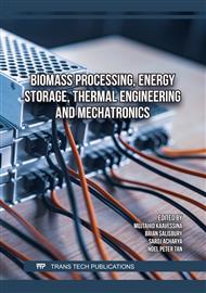 Biomass Processing, Energy Storage, Thermal Engineering and Mechatronics