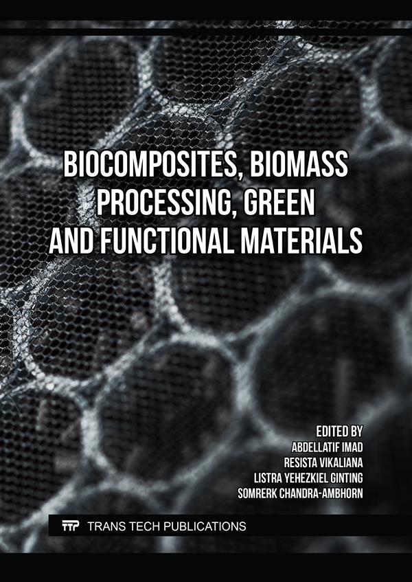 Biocomposites, Biomass Processing, Green and Functional Materials