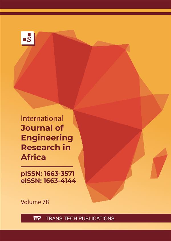 International Journal of Engineering Research in Africa Vol. 78