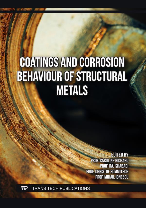Coatings and Corrosion Behaviour of Structural Metals