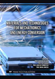 Materials and Technologies for Mechatronics and Energy Conversion