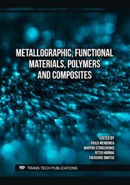Metallographic, Functional Materials, Polymers and Composites