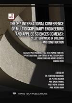 The 3rd International Conference of Multidisciplinary Engineering and Applied Sciences (ICMEAS): Selected papers in building and construction