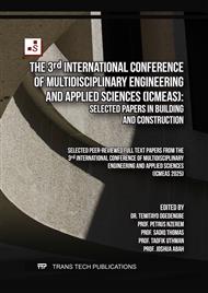 The 3rd International Conference of Multidisciplinary Engineering and Applied Sciences (ICMEAS): Selected papers in building and construction