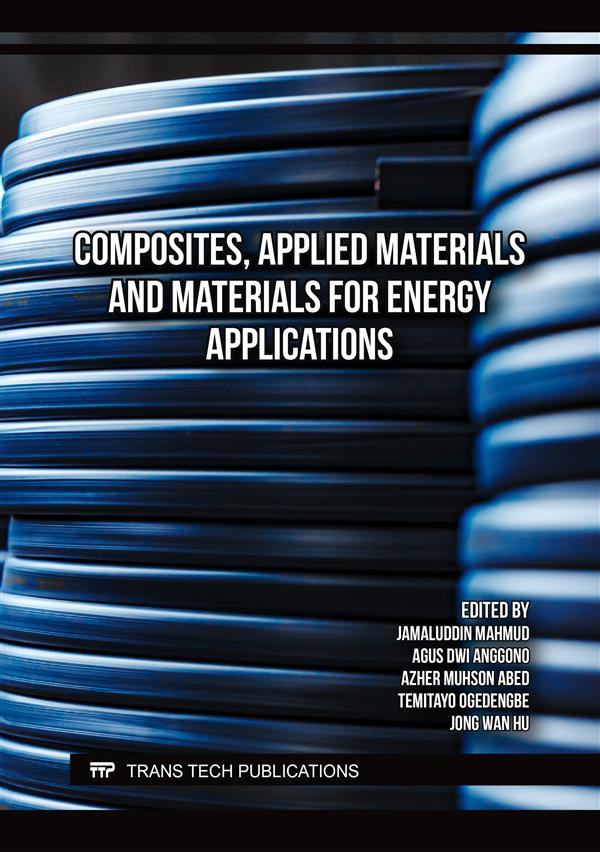 Composites, Applied Materials and Materials for Energy Applications